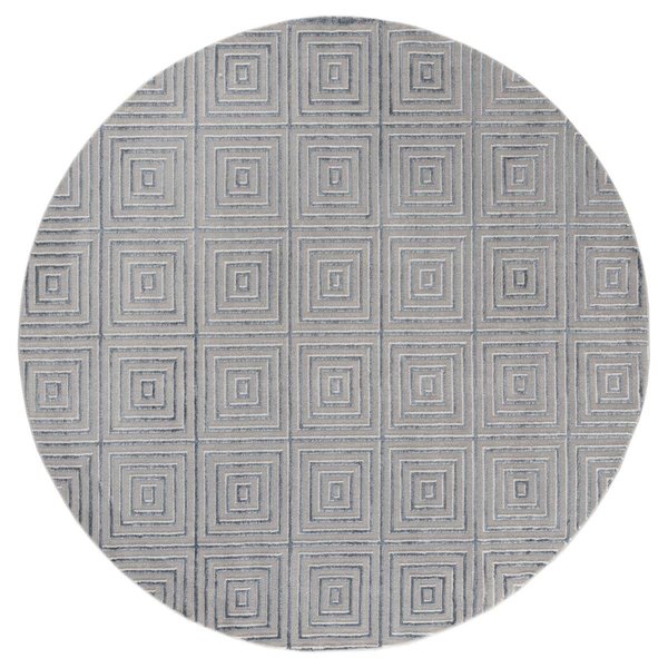 United Weavers Of America Cascades Tehama Blue & Grey Round Rug, 7 ft. 10 in. 2601 10867 88R